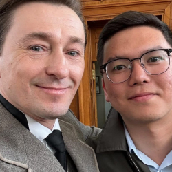 Сергей Безруков участвует в съемках фильма про Чингиза Айтматова