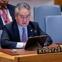 Кулубаев выступил на открытых дебатах Совбеза ООН в Нью-Йорке