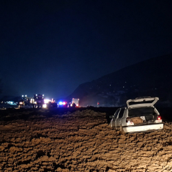 Унааларды агызып кетти. Ысык-Көлдө сел жүрүп, жол жабылды