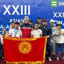 Бишкекские спортсмены завоевали 9 медалей на чемпионате Азии по параармрестлингу