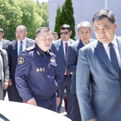 Кайгуул кызматы жол эрежелерин автоматтык каттоочу жаңы патрулдук унааны тааныштырды