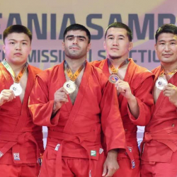 Самбисты Кыргызстана завоевали 36 медалей на чемпионате Азии и Океании