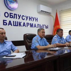 Баткен ОИИБ башчысы Улан Жукенов бир катар тапшырмаларды берди