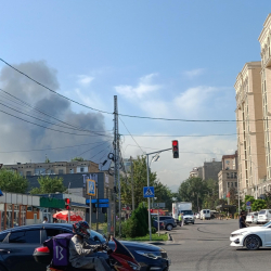 Бишкектин  Юнусалиев көчөсүндө ири өрт чыкты