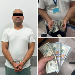 В аэропорту «Манас» пресечена попытка незаконного вывоза более 28 тысяч долларов