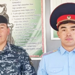 Бостериде милиция кызматкерлери көлгө чөгүп жаткан адамды куткарып калышты
