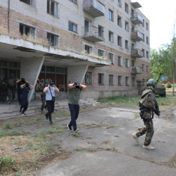В Чуйской области прошли антитеррористические учения «Чуй-Взаимодействие–2026»