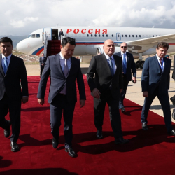 РФ башчысы Мишустин Кыргызстанга келди