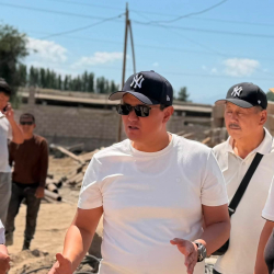 Таласта 5000 орундуу борбордук стадиондун курулушу 75 пайызга аткарылды