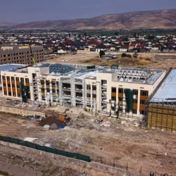 Манас шаарындагы “Акылман” лицейи сентябрда пайдаланууга берилет