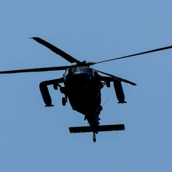 Военный вертолет США Black Hawk упал в Колорадо