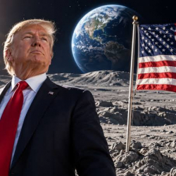 «Луна наша»: Трамп сделал необычное заявление в соцсети
