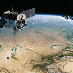 Казакстан 2030-жылга чейин 9 спутниктен турган эл аралык топ түзөт