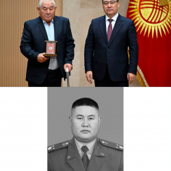 Каза болгон куткаруучу-суучул Аскарбек Казыбеков «Эрдик» ордени менен сыйланды