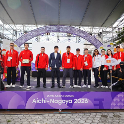 Азиатские игры-2026: в Японии поднят Государственный флаг Кыргызстана