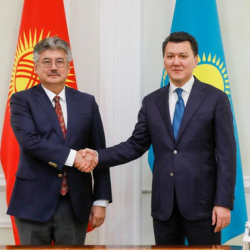 Арслан Койчиев Казакстандын вице-президенти менен жолугушту
