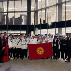 Кыргызстанские кикбоксеры вернулись с чемпионата мира