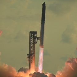 SpaceX запустила ракету нового поколения Starship в первый орбитальный полет