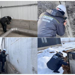 Жалал-Абад: Саркынды сууну тазалоочу курулмага инженердик текшерүү жүргүзүлдү