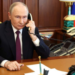 Путин вечером 16 октября проведёт международную беседу