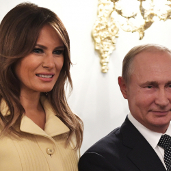 Путин менен Мелания Трамптын жазышкан каты ачыкка чыгып кетти