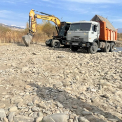 Ошто мыйзамсыз кум-шагыл казгандарга 60 миң сом айып пул салынды