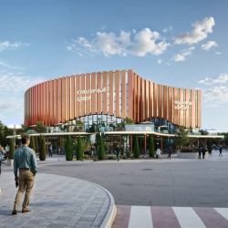 Мурдагы «Чатыр-Көл» кинотеатрынын ордунда курула турган маданий борбордун эскиздик долбоору даярдалды