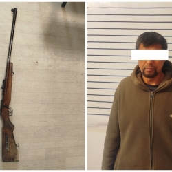 Кадамжай районунда мыйзамсыз курал менен аңчылыкка чыккан жаран аныкталды