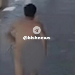 ВИДЕО - Милиция окуучуларды кууган жылаңач кишини издеп жатат