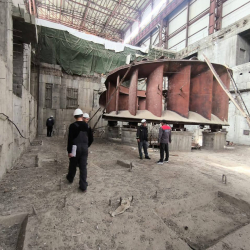 Камбар-Ата-2 ГЭСинде №2 гидроагрегатты ишке киргизүүгө даярдык уланууда