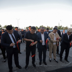 “Ош” Эл аралык аэропортунда жаңы сейил бак пайдаланууга берилди