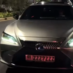 ВИДЕО - Жол эрежесин одоно бузган Lexus айдоочусу кармалды