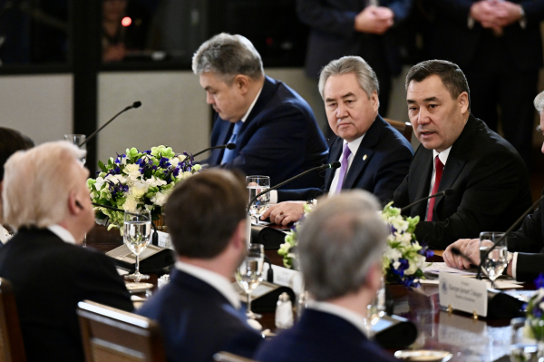 Речь Президента Садыра Жапарова на саммите «Центральная Азия - США» (C5+1) в г. Вашингтон