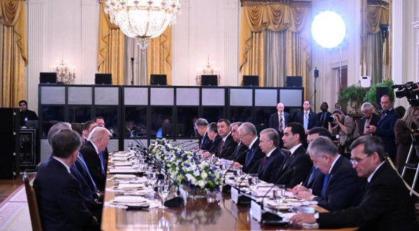 Президент Жапаров Вашингтондо 