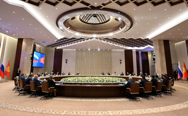 Список документов, подписанных по итогам переговоров Садыра Жапарова и Владимира Путина