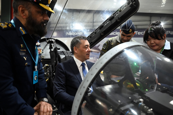 Садыр Жапаров Пакистандын Аэрокосмостук илим жана технологиялар улуттук паркына барды