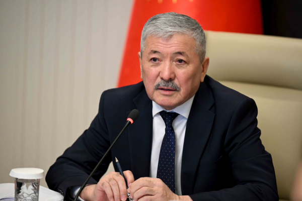 МинКаб Төрагасы Адылбек Касымалиев 