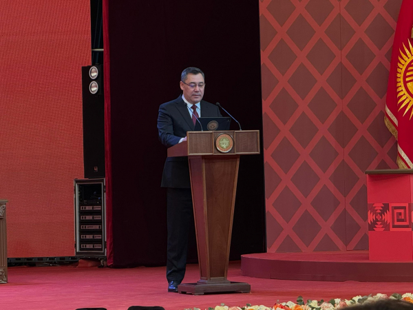 Президент Садыр Жапаровдун Элдик курултайдагы кайрылуусу