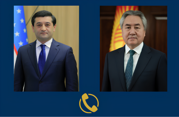Кыргызстан менен Өзбекстан ТИМ башчылары телефон аркылуу сүйлөштү
