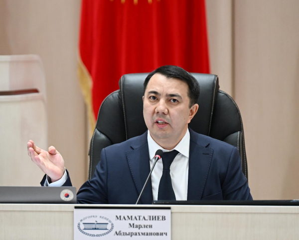Торага Марлен Маматалиев рассказал об инициативах по улучшению работы парламента