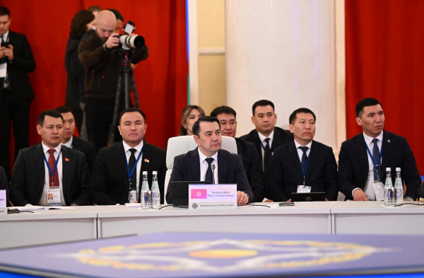 Маматалиев баштаган кыргыз делегациясы Москвада ЖККУнун Парламенттик ассамблеясынын жыйынына катышты