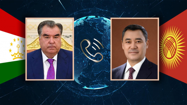 Президент Жапаров Эмомали Рахмон менен телефон аркылуу сүйлөштү